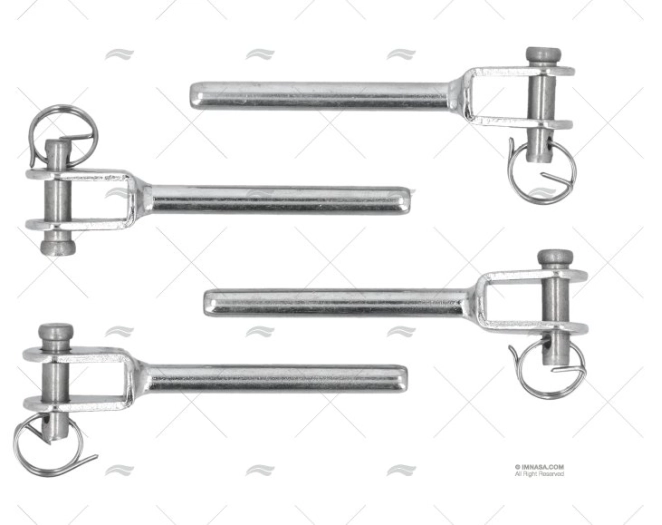 TERMINAL FORQUETA INOX316 2.5mm (4u)