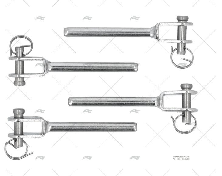 TERMINAL FORQUETA INOX316 2.5mm (4u)
