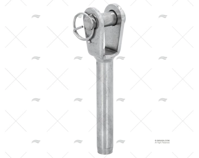 TERMINALE FORCELLA INOX316 7mm