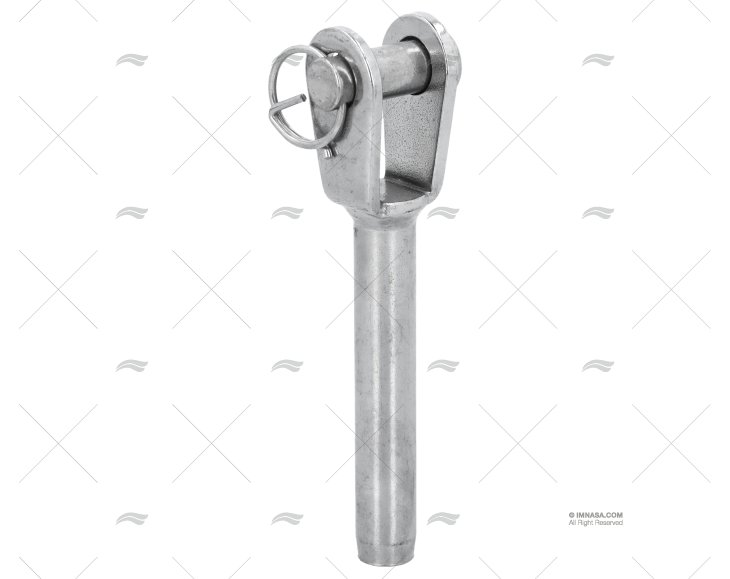 TERMINALE FORCELLA INOX316 7mm