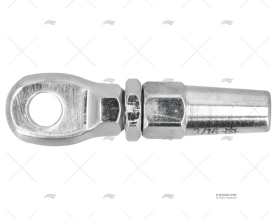 TERMINALE OCCHIELLO INOX316 5mm