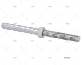 TERMINAL C/ROSCA LONGA INOX316 7mm M14