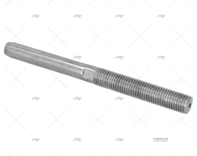 TERMINALE C/FILETTATURA LUNGA INOX316 10mm M20
