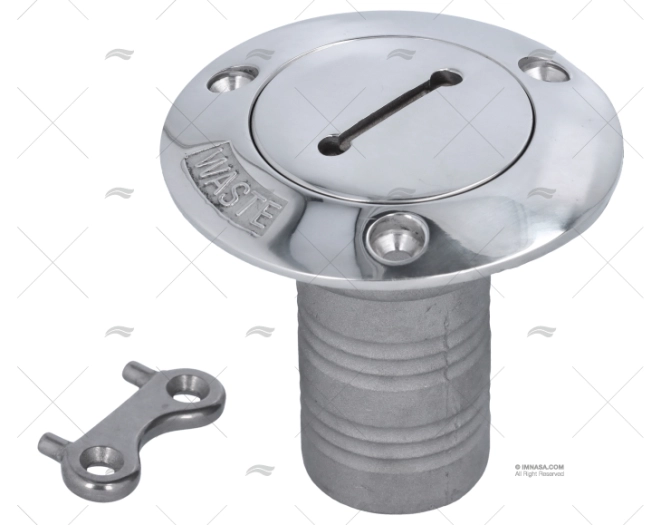 TAPPO SCARICO INOX316 38mm
