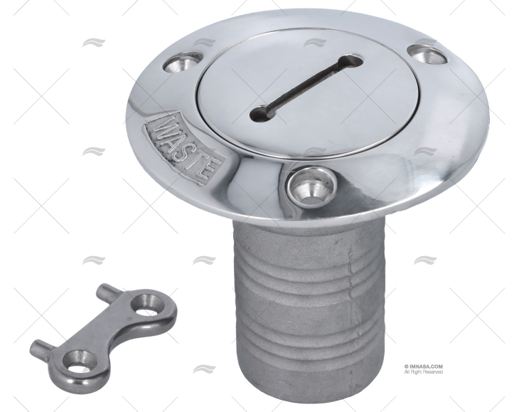 TAPPO SCARICO INOX316 38mm