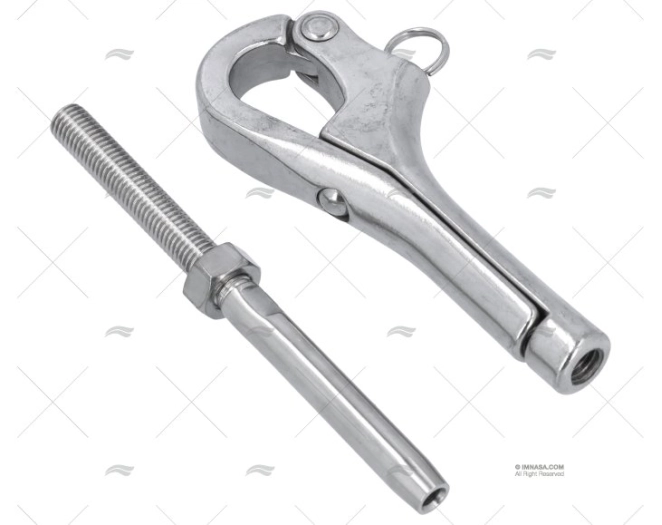 GANCHO PELICANO INOX316 12mm