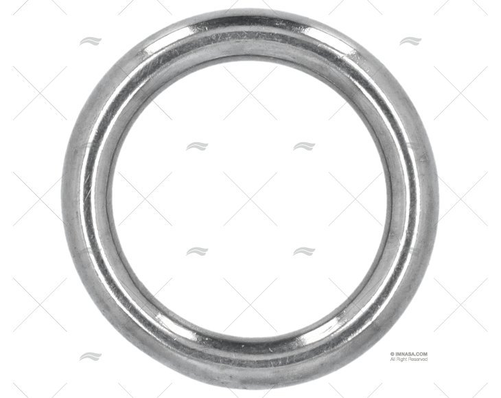 ARGOLA REDONDA 6x30mm INOX