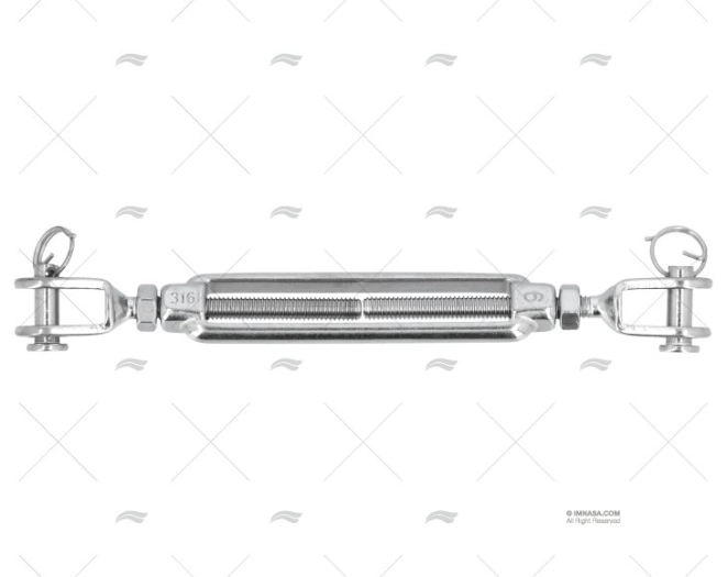 TENSOR FORQUETA-FORQUETA INOX 6mm