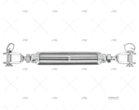 TENDITORE FORCELLA-FORCELLA INOX 6mm