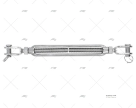 TENDITORE FORCELLA-FORCELLA INOX 12mm