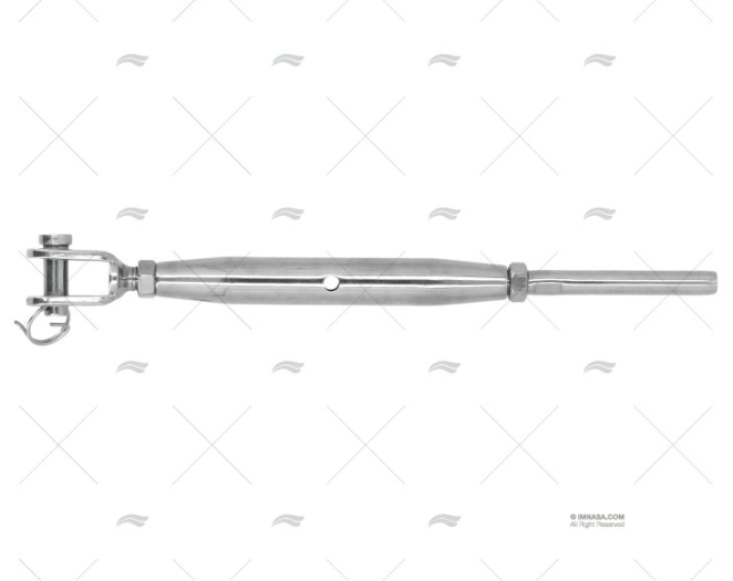 TERMINALE C/TENDITORE INOX316 5mm M10