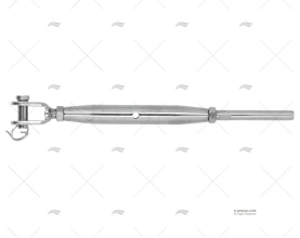 TERMINALE C/TENDITORE INOX316 5mm M10