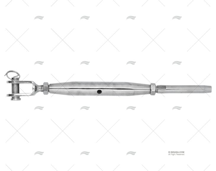 TERMINALE C/TENDITORE INOX316 6mm M12