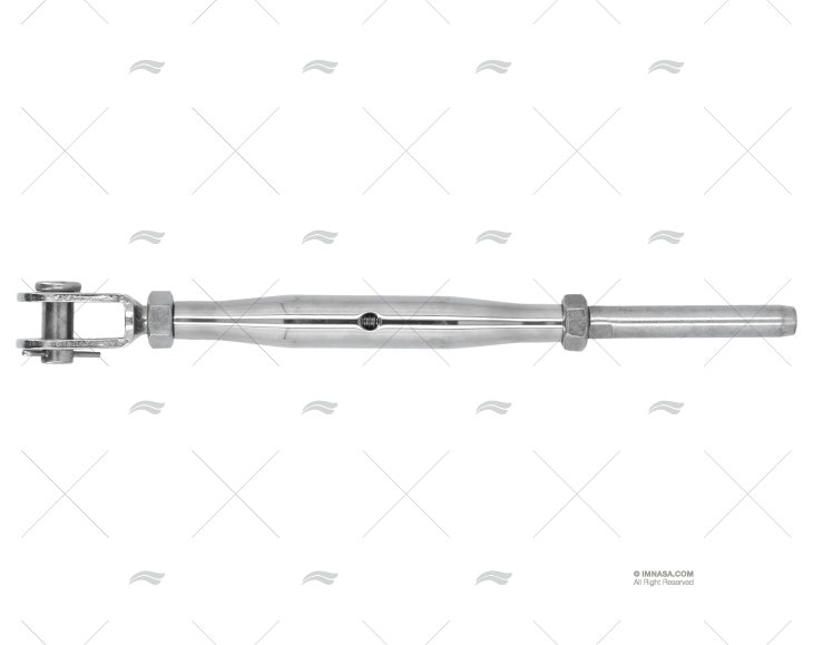 TERMINALE C/TENDITORE INOX316 7mm M14