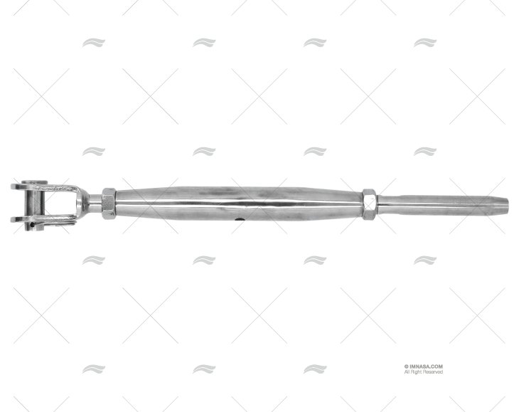 TERMINALE C/TENDITORE INOX316 8mm M16