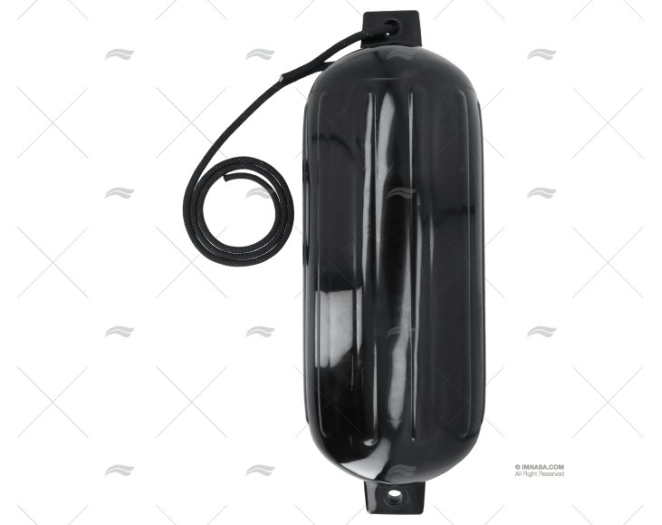 PARABORDO G6 NERO   257x762mm C/CIMA NERA
