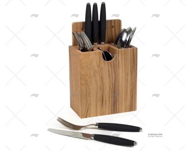 PORTA POSATE TEAK ARC MARINE