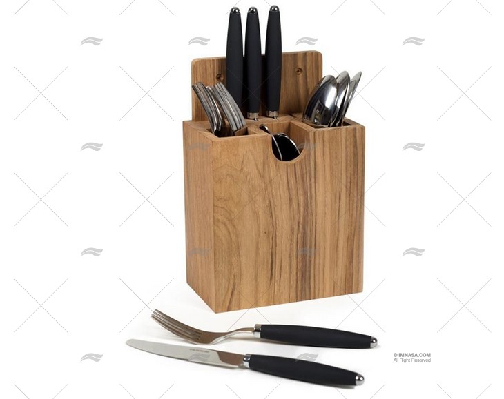 PORTA POSATE TEAK ARC MARINE