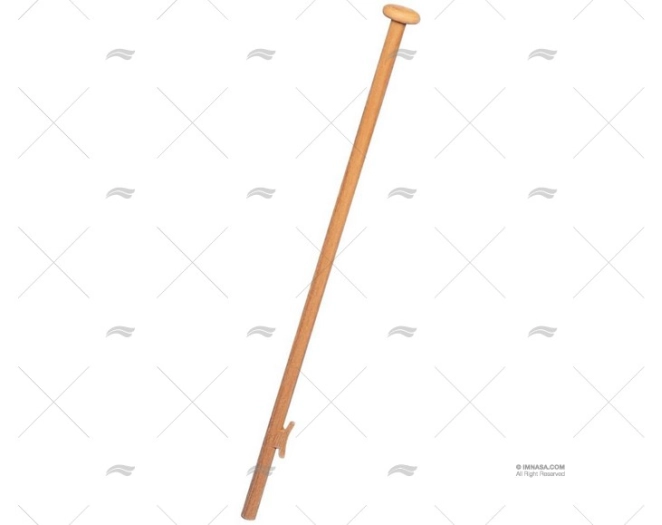 HASTE DE BANDEIRA TECA RETA 75Cm ARC MARINE
