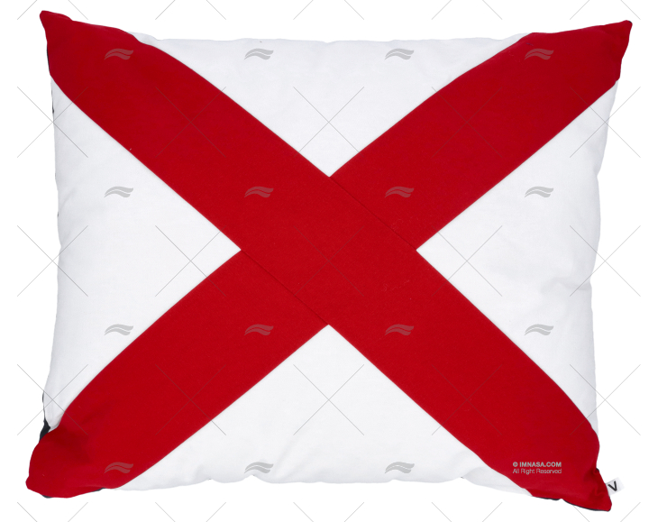 CUSCINO COTONE SEGNALAZIONE 50x60Cm V ARC MARINE