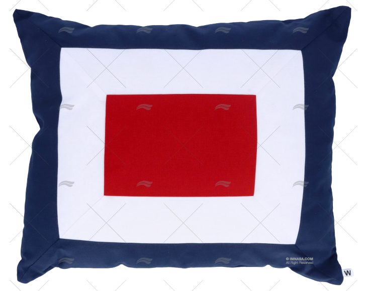 ALMOFADA ALGODÃO SINALIZAÇÃO 50x60Cm W ARC MARINE