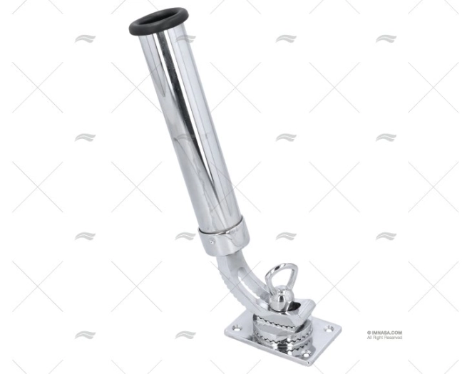 PORTACANNE ORIENTABILE 33mm OTTONE CROMATO