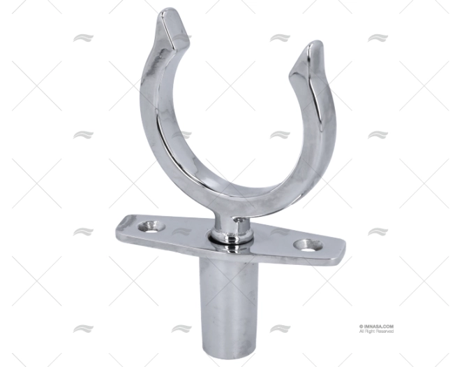CHUMACEIRA C/SUPORTE LATÃO CROMADO 52mm