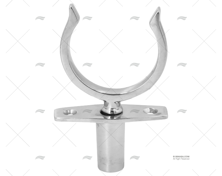 CHUMACEIRA C/SUPORTE LATÃO CROMADO 58mm
