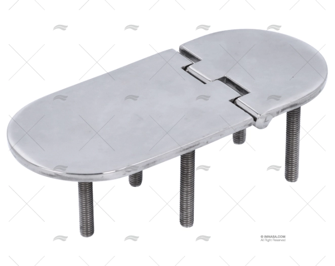 HINGE REMOVABLE S.S. 145,8x65mm BC