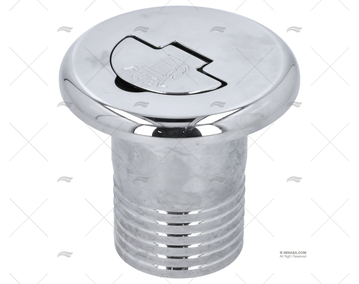 TAPON C/LLAVE LATON CROMADO FUEL 50mm