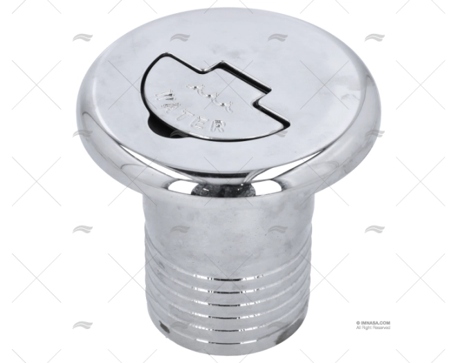 TAPON C/LLAVE LATON CROMADO WATER 50mm