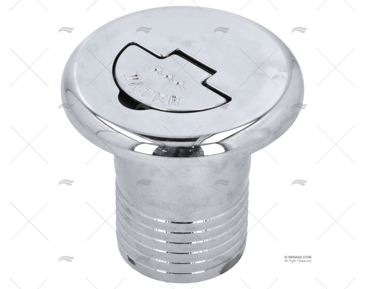 TAPPO C/CHIAVE OTTONE CROMATO WC 50mm