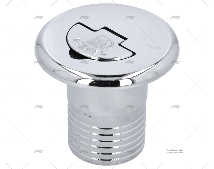 TAPON C/LLAVE LATON CROMADO DIESEL 50mm