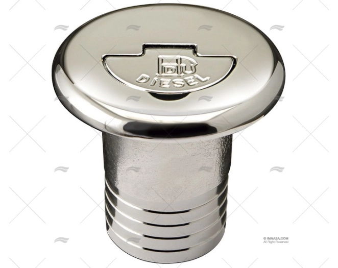 TAMPÃO LATÃO CROMADO COMBUSTÍVEL 38mm