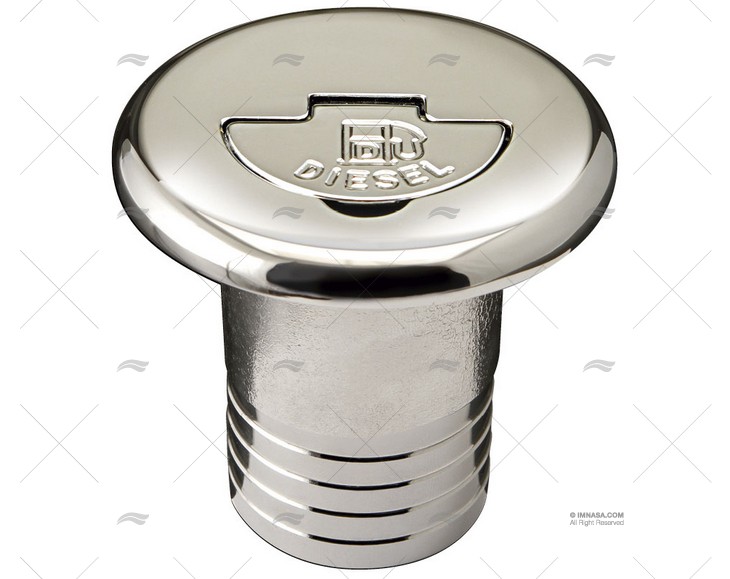 TAMPÃO LATÃO CROMADO COMBUSTÍVEL 38mm