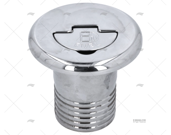 TAMPA LATAO CROMADO COMBUSTOVEL 50mm