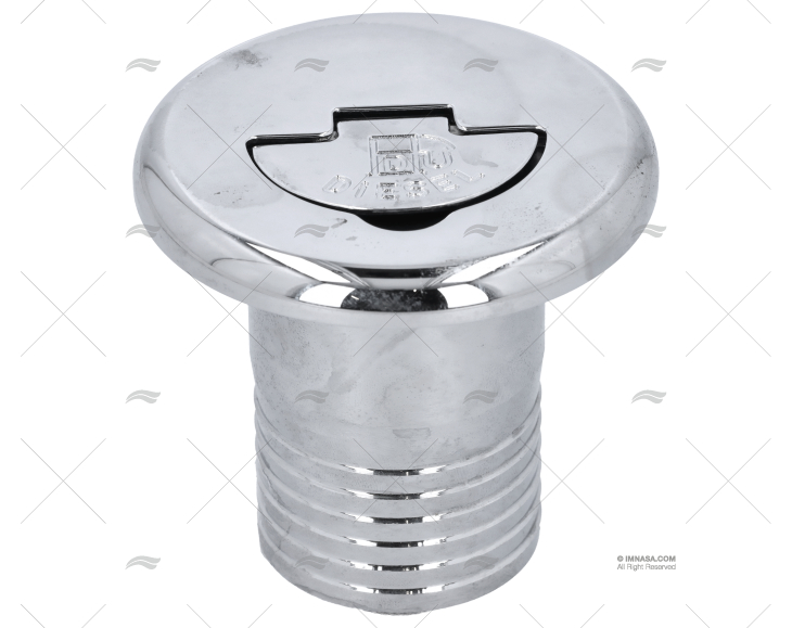 DECK FILL  CHROMED BRASS DIESEL 50mm