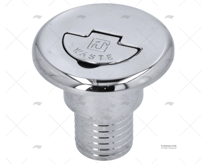 TAMPA LATAO CROMADO WASTE 38mm