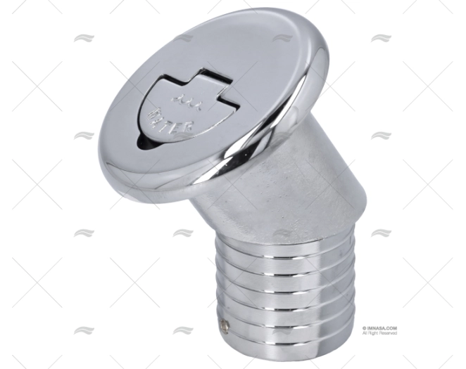 NABLE 30º A/CLE LAITON CHROME WATER 50mm