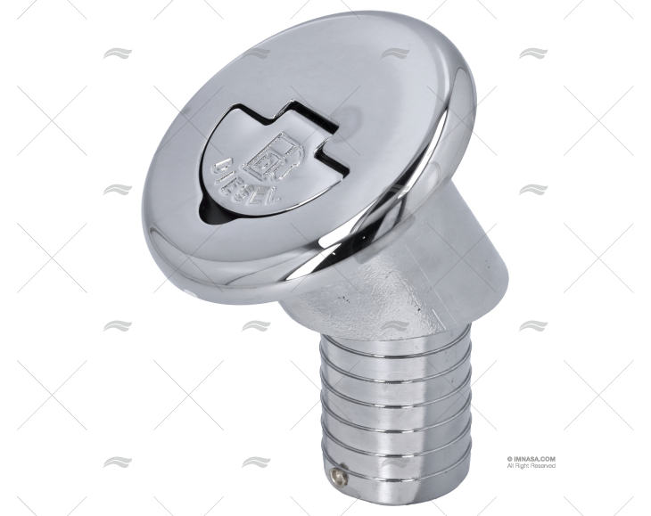TAPON 30º  LATON CROMADO DIESEL 38mm