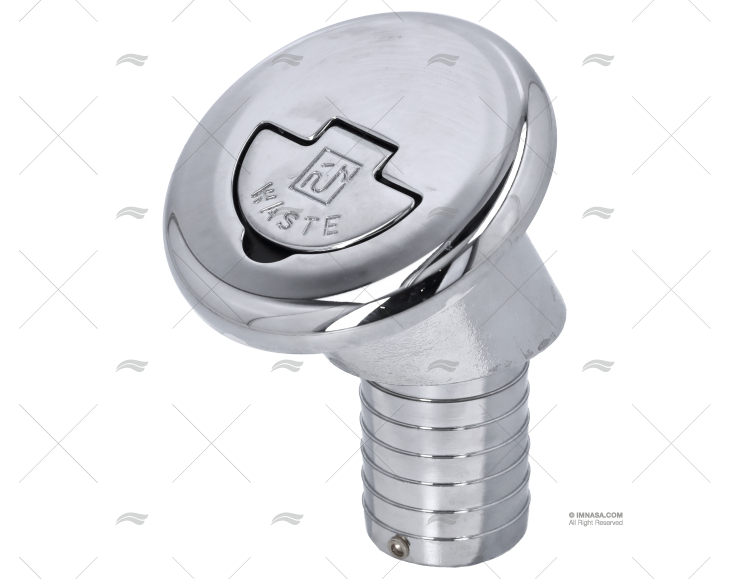 TAPPO 30º  OTTONE CROMATO SCARICO 38mm