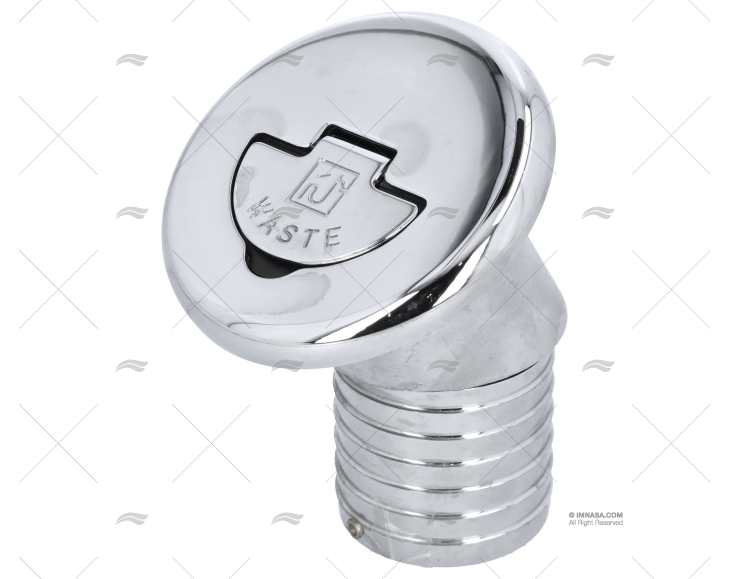 TAPON 30º  LATON CROMADO WASTE 50mm