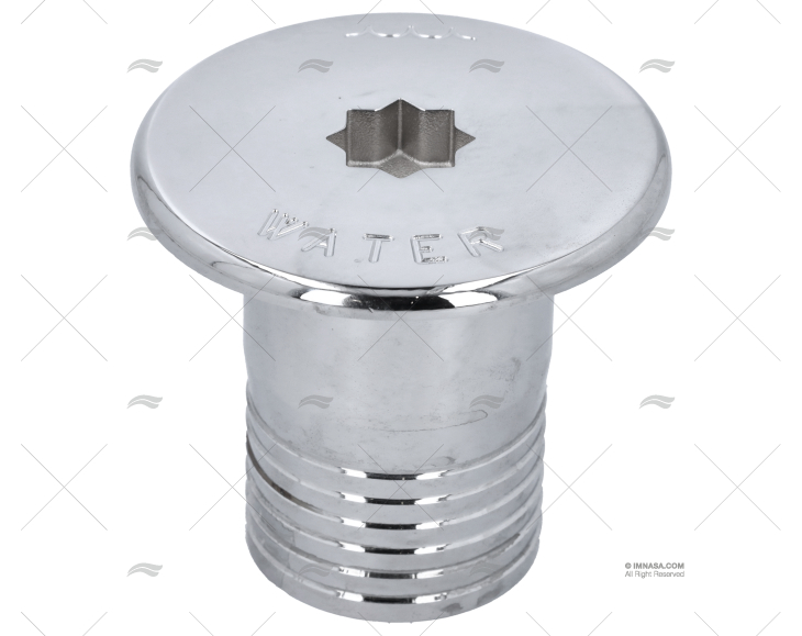 TAPON WINCH  LATON CROMADO WATER 50mm