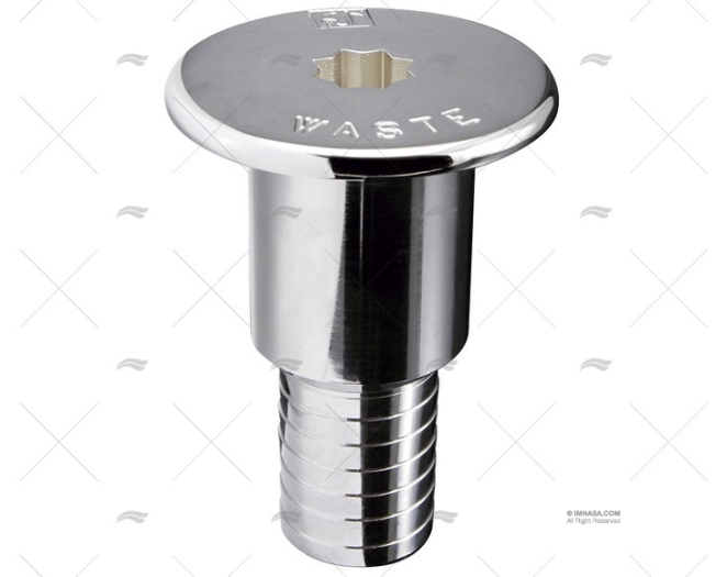 TAPPO LUNGO WINCH OTTONE CROMATO WASTE 38