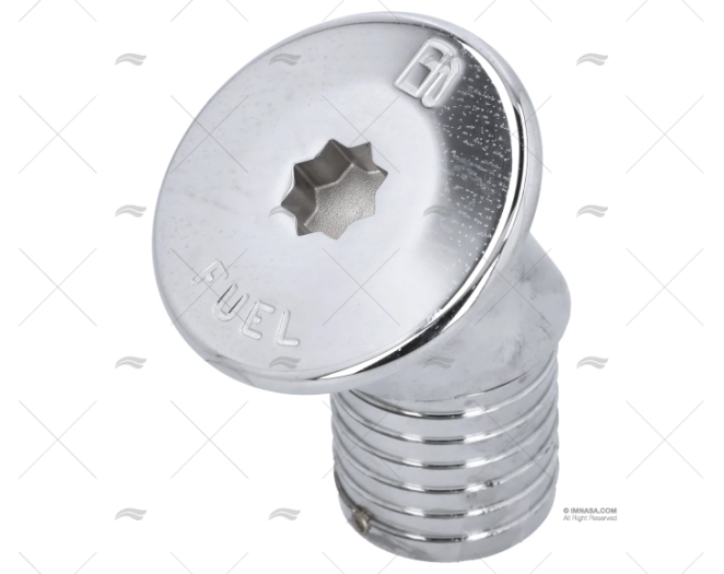 TAPON 30º  WINCH  LATON CROMADO FUEL 50m