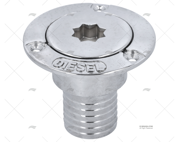 DECK FILL WINCH/S   CHROMED BRASS DIESEL