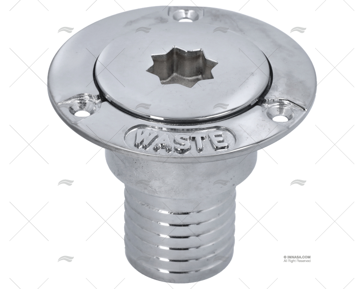 TAPON WINCH/P  LATON CROMADO WASTE 38mm