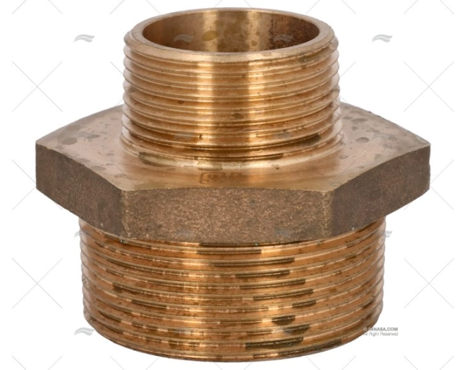 NÍPEL BRONZE M-M 2"-1"1/4 GUIDI