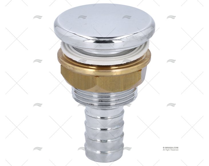 RESPIRADOURO LATAO CROMADO 16mm