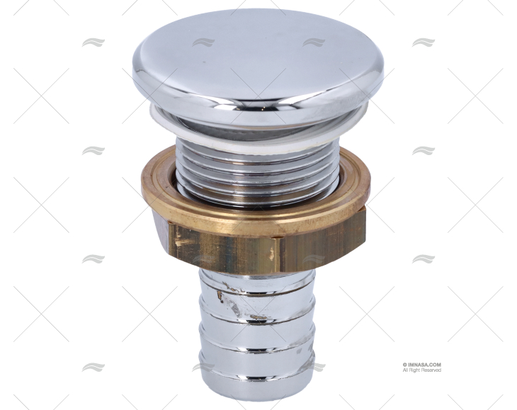 RESPIRADERO LATON CROMADO 19mm